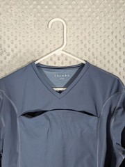 Lalabu Dad Shirt Men’s Large Blue Baby Carrier Kangaroo Pouch Newborn Infant