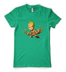 Groot Vs Wolverine Mashup Superhero Movie Personalised Unisex Adult T Shirt