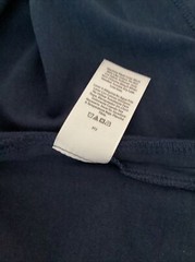 ATHLETIC WORKS DRIWORKS NAVY BLUE TRI BLEND MUSCLE Tank Sz S*