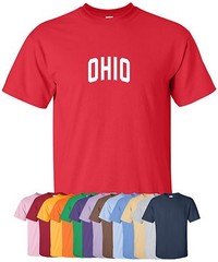 New “Ohio” T-Shirt in S-4XL, 30+ Colors! buckeye state cleveland home born love