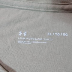 Under Armour Freedom Shirt Mens XL Loose Beige Flag Patriotic USA America T New