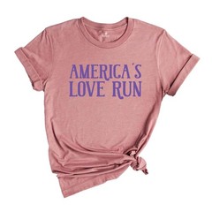 America’s Love Run Shirt, Running Event Shirt, Charity Race Gear, Marathon Shirt