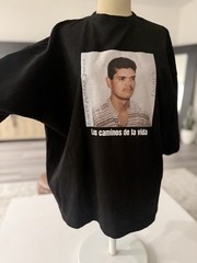 GHETTO RODEO Mexican Immigrant Streetwear Fashion Oversized Tee Shirt Men’s