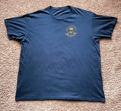 5.11 Tactical T-Shirt Men’s Size 2XL Graphic Print Navy Blue Shirt