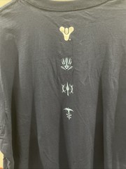 Destiny 2 Beyond Light Triumph T-Shirt Short Sleeve Navy Blue Size XL Bungie NEW