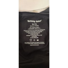 Tommy John Black T-Shirts Lot of 2 Size XL NWOT