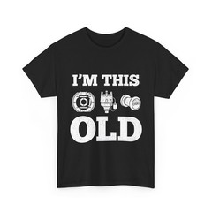 I’m This Old Funny Classic Car Parts Shirt, Mechanic Vintage Auto T-Shirt