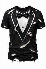 Digital Remains Tuxedo Shirts
