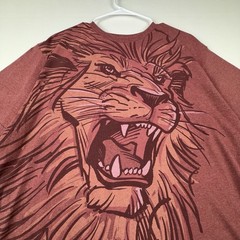 The Lion King Disney Parks Mufasa Men’s XL Cotton Blend Short Sleeve T-Shirt