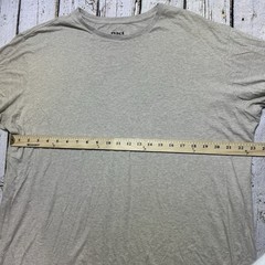 Pact Men’s XL Oatmeal Beige Solid 100% Organic Cotton Casual Crewneck T-shirt