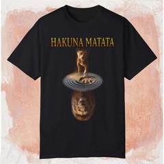 Hakuna Matata Simba Reflection Mufasa Unisex Tee S-5XL