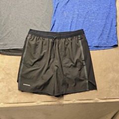 Set Of 2 Shirts And 1 Short Activewear Various Brands Size Medium