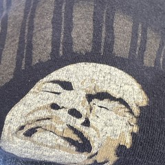 vintage bob marley tee on zion tag size medium black faded nicely worn out