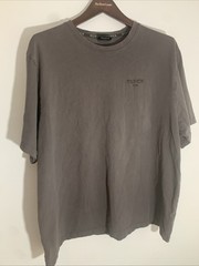 BLVCK Paris Charcoal Grey “Shades of BLVCK” Collection Luxury Streetwear Tee XL