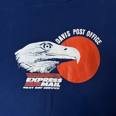 Vintage Davis Ca Post Office T Shirt Large Fits like Small Medium 90s USA VTG