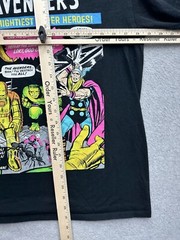 Marvel Avengers C Life Group T Shirt Men’s M Graphic Thor Hulk Blitz Loki