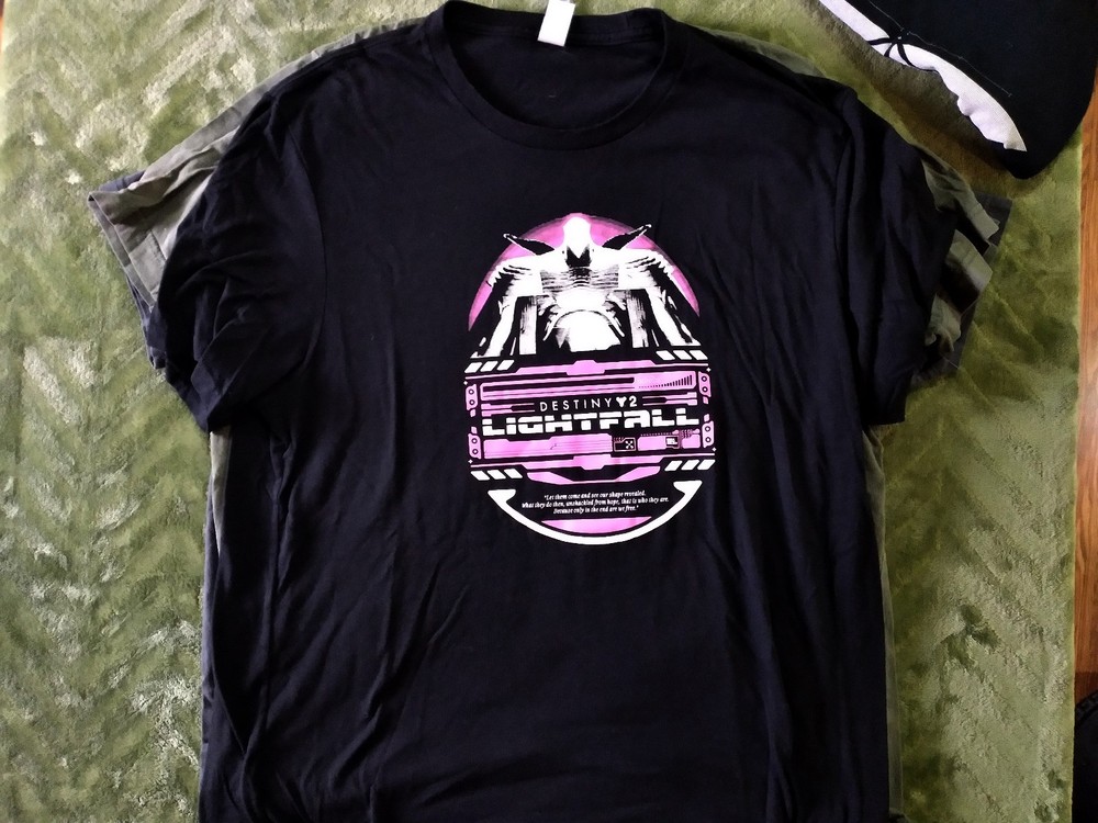 Destiny 2 Lightfall Development Team Crew Shirt Large from Bungie