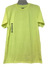Men CSG Citron Fresh Green Basic T-Shirt Sz M Or XL Cotton Blend Short Sleeve BN