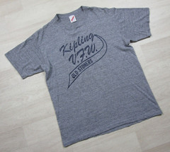 Vintage 90s Kipling VFW T-Shirt Men’s (L) “Old Stoners” Single Stitch Jerzees