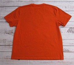 ROKU STUDIO Orange Graphic T-Shirt Winged Eye Rhinestone Streetwear T-Shirt 2XL