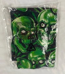 Liquid Blue Men’s 2XL Green Skulls T-Shirt 2017 NEW