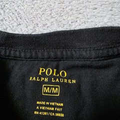 Polo Ralph Lauren Mens S/M 2pk T-Shirt Black Navy Blue Embroidered Pony Logo