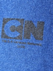 Adventure Time Cartoon Network T-Shirt Blue Youth XL Finn Jake 2010