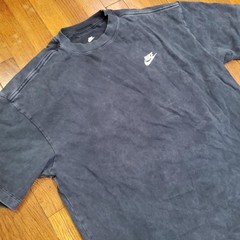 Nike Shirt Mens XS Blue Oversized Be True Style Dunk Graphic Tee FN3171-010