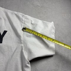 Gallery Dept Shirt Men’s S Beige Hollywood CA Double Sided Logo Streetwear #6A