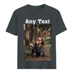 Personalized Casual T-Shirt with Custom Logo Pattern – Soft Tee for Men Women
