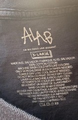 ALAB Mushroom Psychedelic Graphic T-shirt Men X-Large Xl Black Short Sleeve