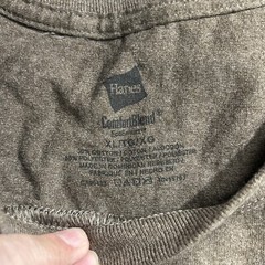 Hanes Short Sleeve Comfort Cotton T-Shirt S-5XL 5250 Plain Blank Tee Brown XL