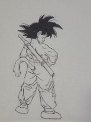 Vtg Y2k Anime /Game Characters Handmade Hand Drawn Single Stitch T Shirt XXL
