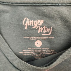 Ginger Minj Butterfly Tshirt XL Goodie Two Sleeves 60/40 Cotton Poly Blend