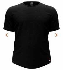 Underdog Hemp Shirt Black Large Hemp Bamboo Cotton Embroidered Logo