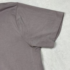 Cuts Curve Hem T Shirt Mens L Pink Mauve Pyca Pro Stretch Athletic Tee