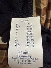 LOUIS VUITTON NOIR / BLACK MONOGRAM TOWELING T-SHIRT IN XXL (1A4QF5) *NEW*