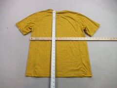 REI Shirt Mens Small Short Sleeve Crew Neck Lightweight Casual Outdoors Yellow