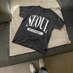 Seoul South Korea vintage city souvenir classic tee travel