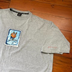 Vintage Fubu Platinum Fat Albert T-Shirt Men’s Size 3XL Gray Worn Y2K