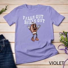 Retro Falls Out Balls Out Football Vintage Thanksgiving Unisex T-shirt