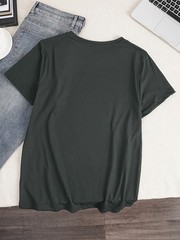 Women’S Funny “I’m Not Sure Which Me I Am Today” T-Shirt Crew Neck Printed Tee ♪