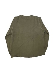 Buck Mason Vintage Thermal Surplus Tee Shirt Mens Large Waffle Knit Crew Neck