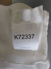 VGT LL Bean Duofold Shirt Men Medium White Base Layer Turtleneck Hiking 80s *