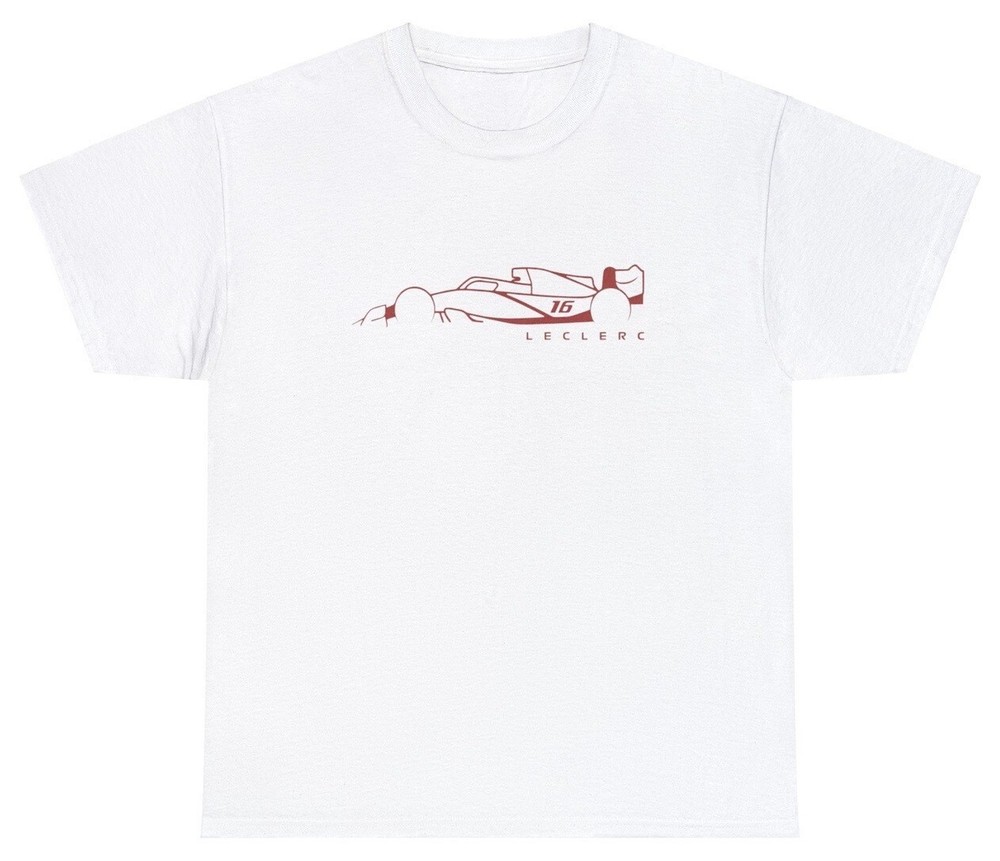 Charles Leclerc T Shirt F1 Formula One Ferarri Racing Cute Merch Fan Gift Tee