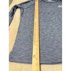 KUIU Base Layer Shirt Merino Blend 105 LS Crew-T Men’s XL Blue Heathered EUC