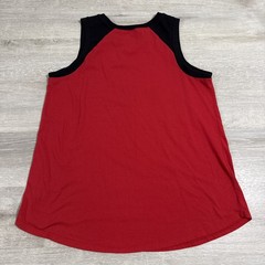 AC/DC Shirt High Voltage Tank Top Adult Red Black Sleeveless Size 1