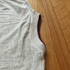 Vintage single stitch T-Shirt belton stacked collar Cotton made in USA L