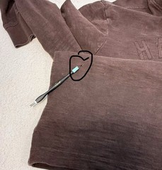 Harley Davidson Shirt Mens Long Sleeve Henley Size L **see Photo Small Hole**