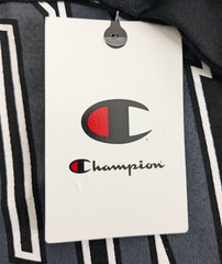 Champion Men’s Spellout Logo Black Sweatshirt Size XL Long Sleeve Nwt